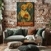 Saint Bernard of Clairvaux Poster