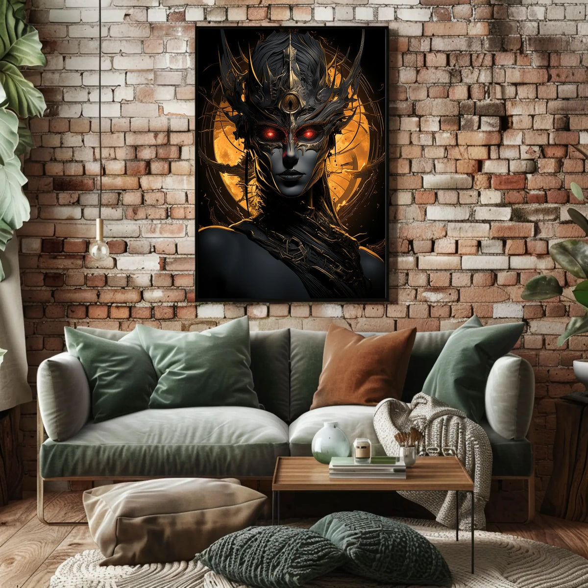 Ethereal Empress Of The Night Poster