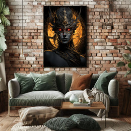 Ethereal Empress Of The Night Poster