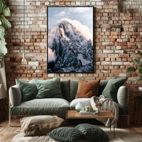 Majestic Mountain Peaks Poster
