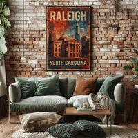 Raleigh, North Carolina Poster