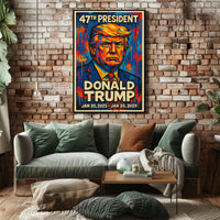 Donald Trump Vision of Leadership Poster
