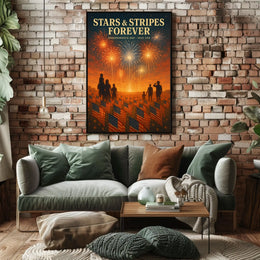 Stars Stripes Forever Poster