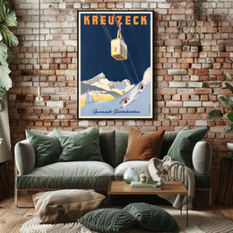 Kreuzeck Ski Adventure Poster