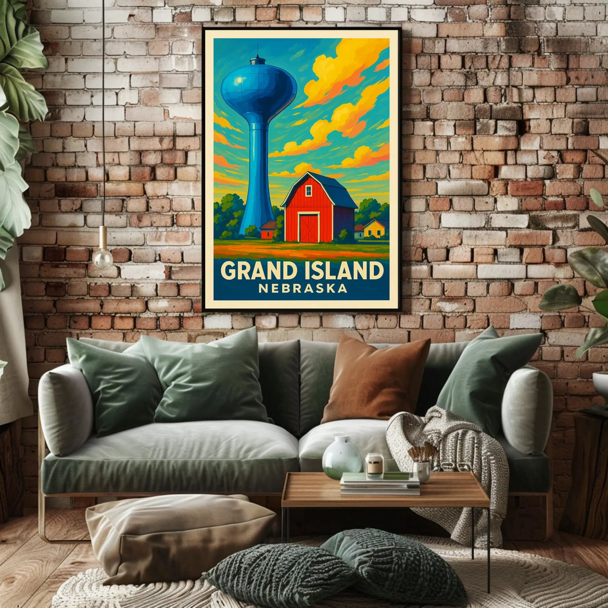 Grand Island, Nebraska Poster