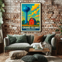 Grand Island, Nebraska Poster