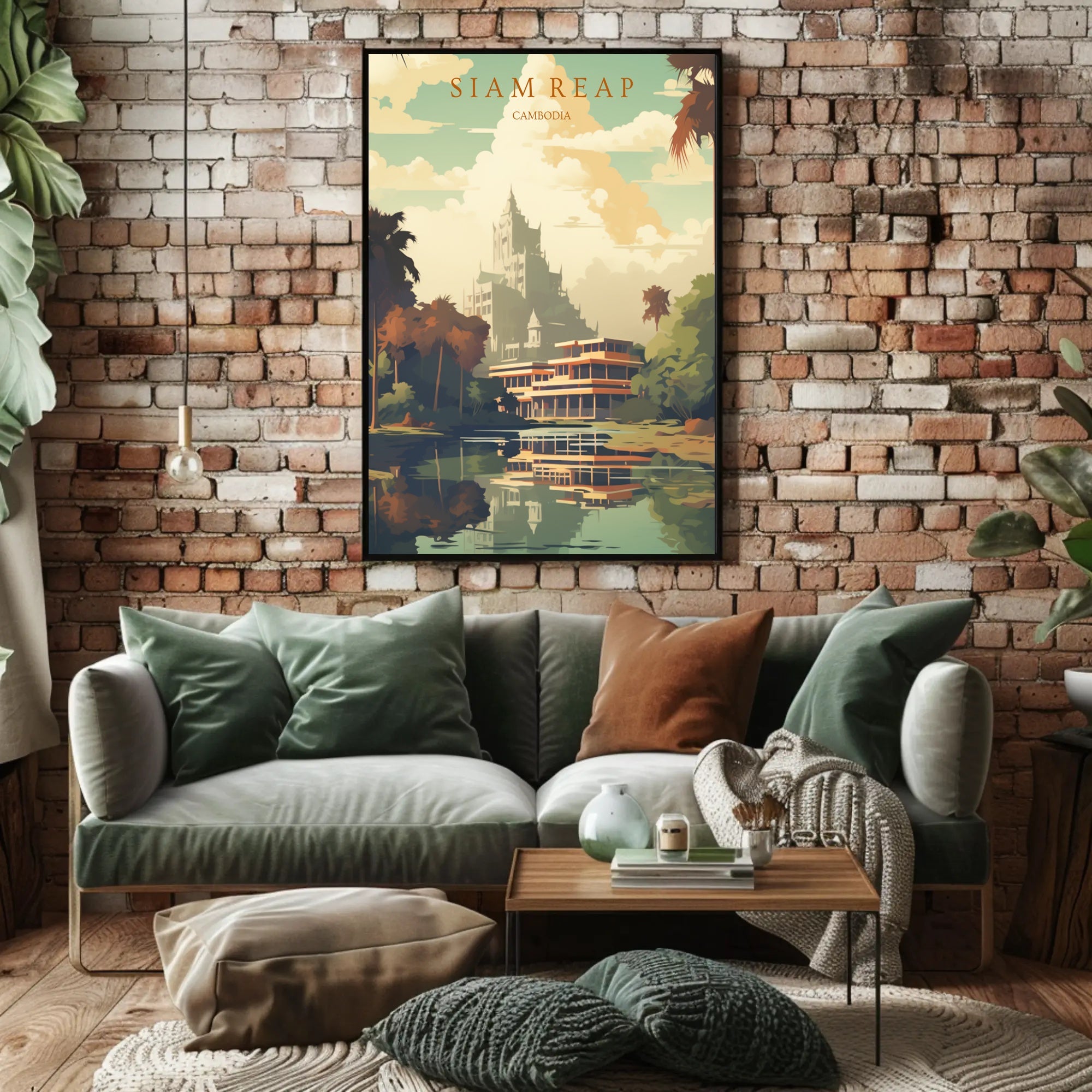 Enchanting Siem Reap Poster PosterGoat