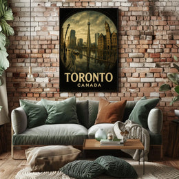 Toronto Skyline Poster