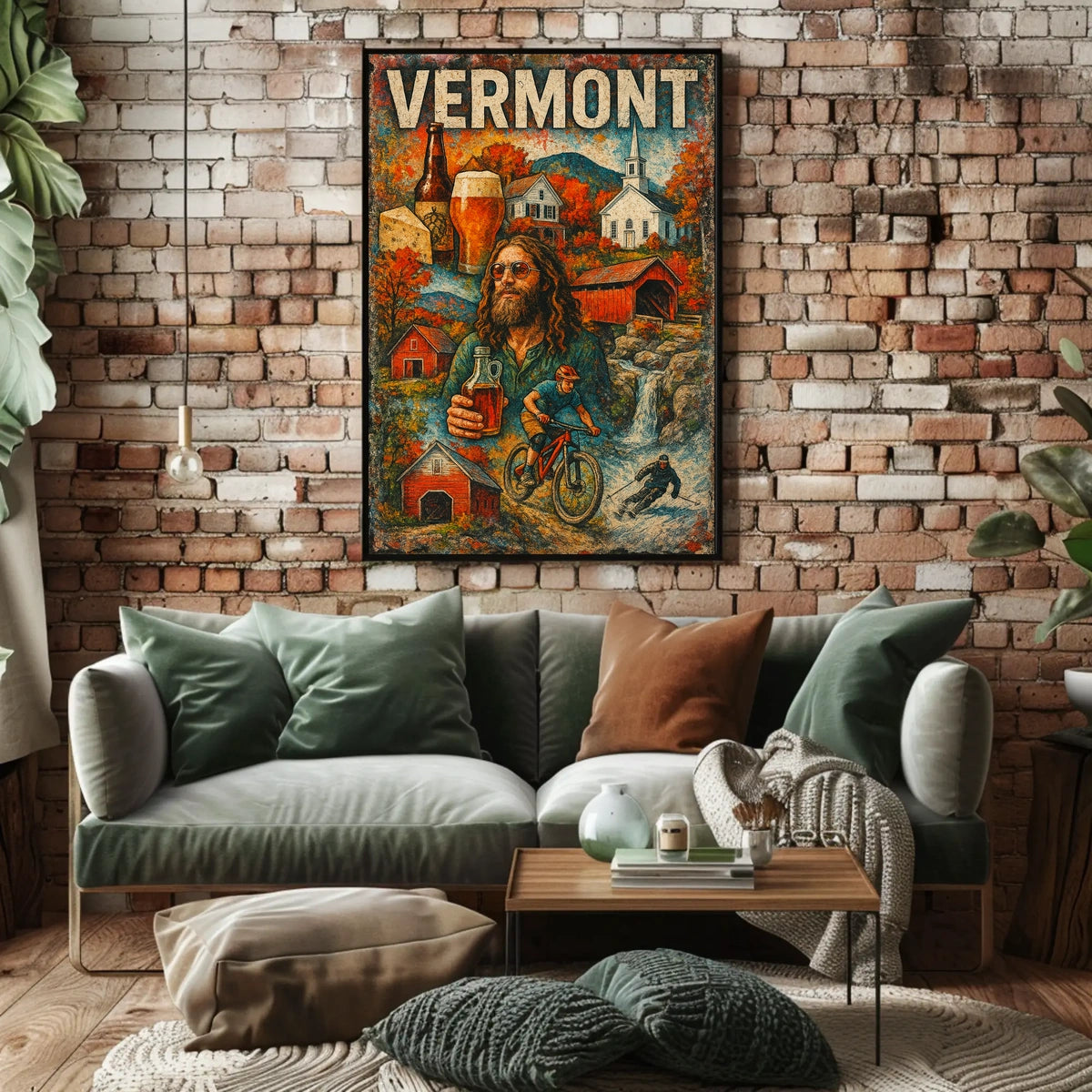 Vermont Adventure Poster