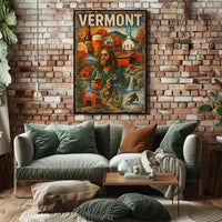 Vermont Adventure Poster