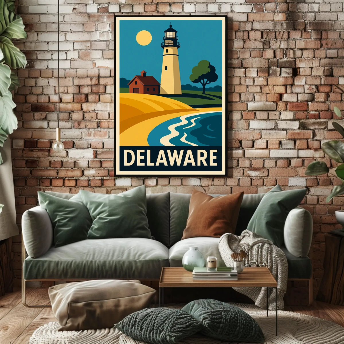 Delaware Lighthouse Poster
