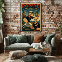 Popeye the Sailor Classic 1929 Adventures Poster