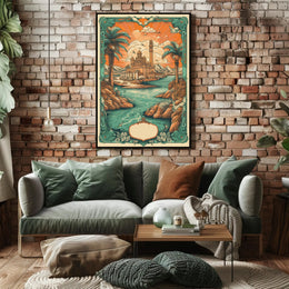 Enchanted Oasis Poster