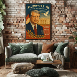 Jimmy Carter 39th President Poster