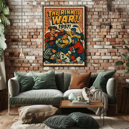 The Rink is War 1957 Poster