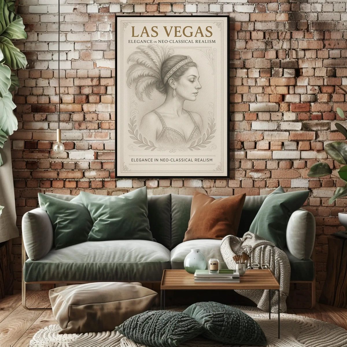 Elegance in Neo-Classical Realism Artistry Sophistication La Poster