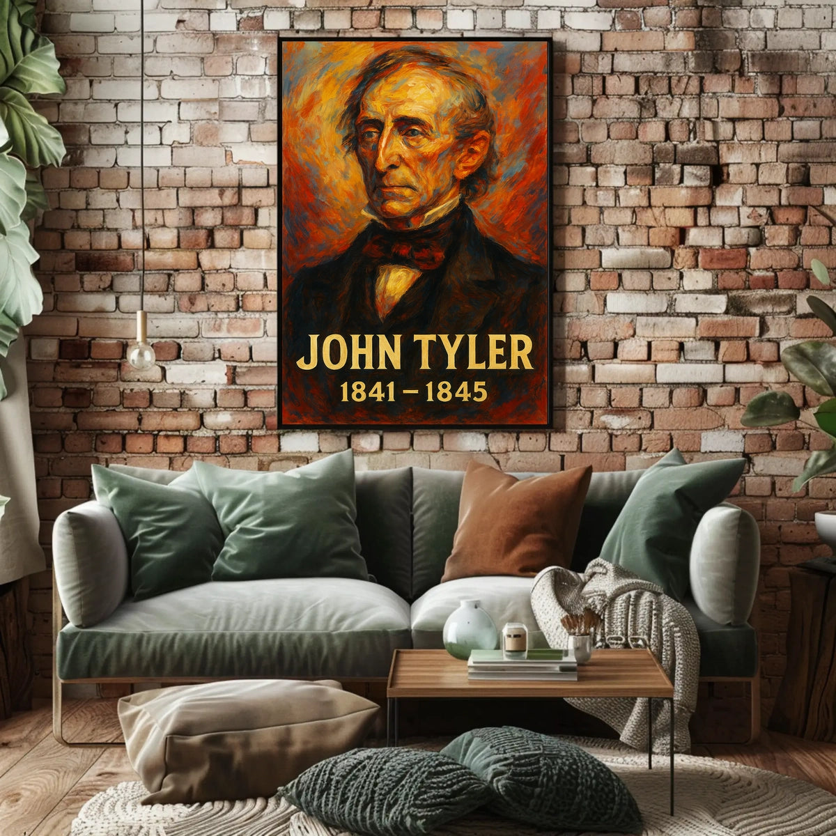 John Tyler 10Th President Poster