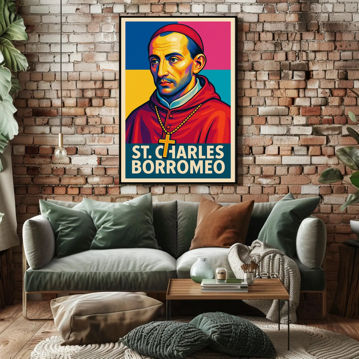 St. Charles Borromeo Poster