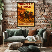Thunder On The Track Poster