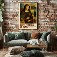 Saint Frances Of Rome Poster