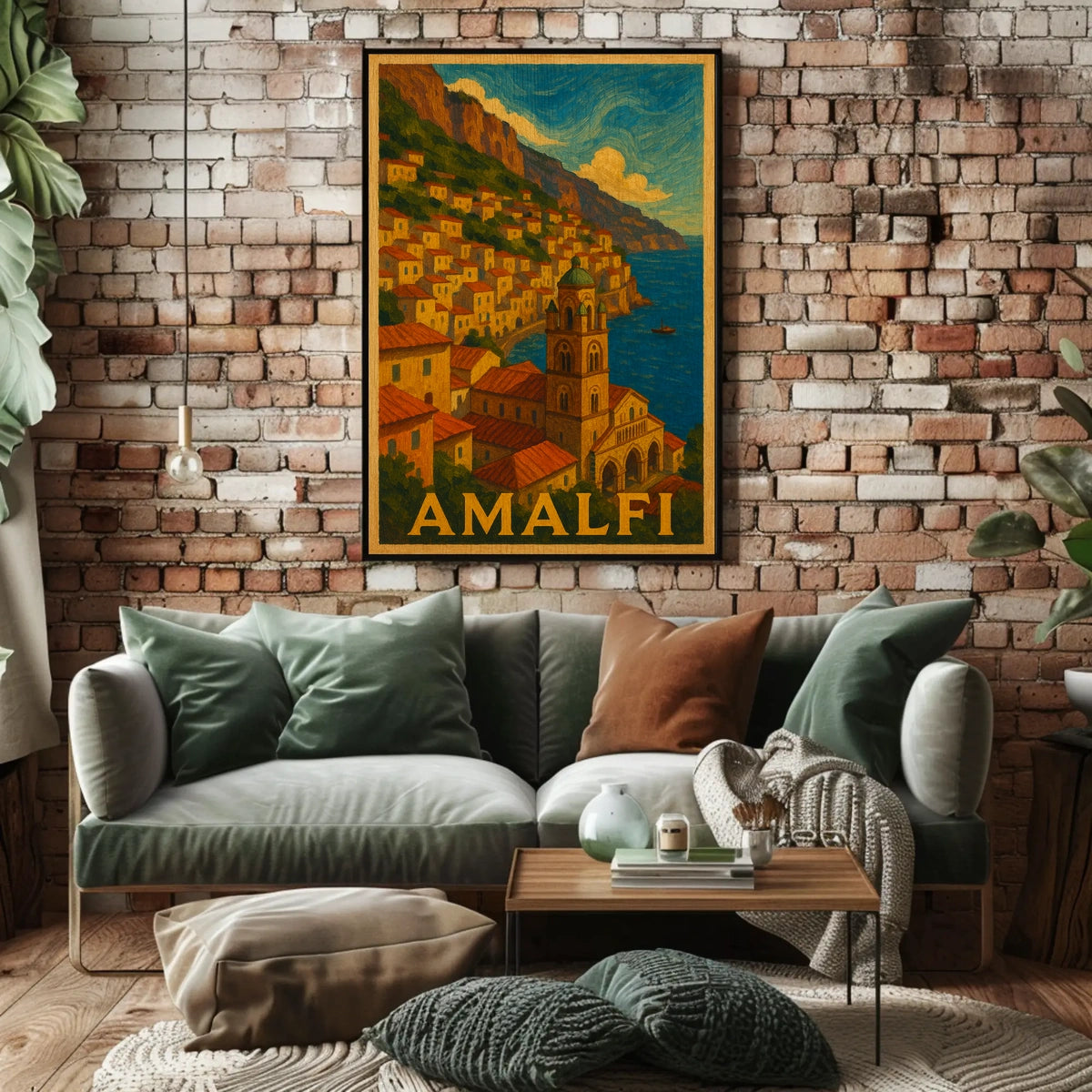 Amalfi Coast Scenic Beauty Poster