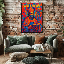 Saint Ambrose Poster