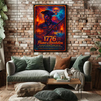 1776 Rebellion and Independence Historical or Presidential Poster
