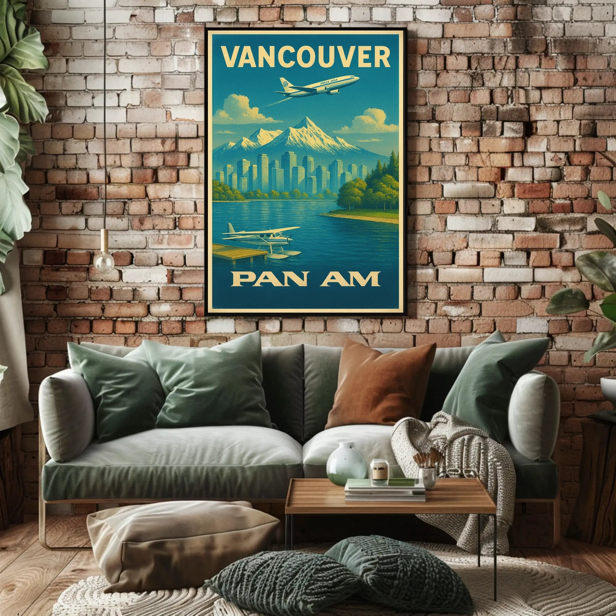 Vancouver Pan Am Travel Poster