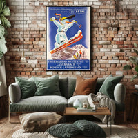 Zillertal Winter Wonderland Poster