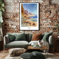 Sinai Landscape Poster PosterGoat