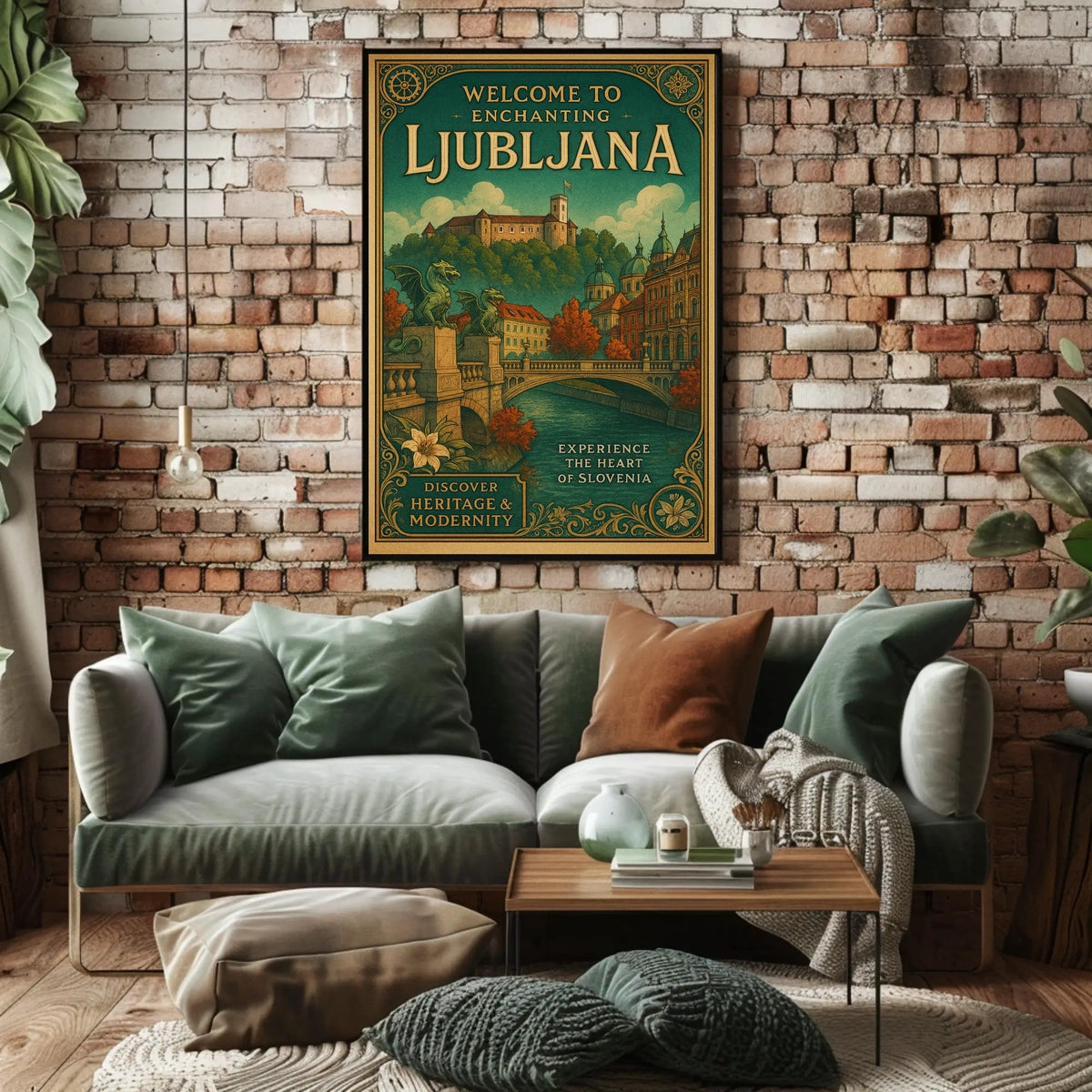 Welcome to Enchanting Ljubljana Poster