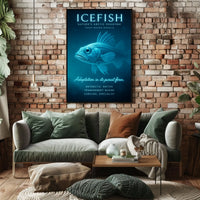Icefish Natures Arctic Phantom Poster