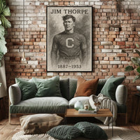 Jim Thorpe A Legendary Athlete Poster