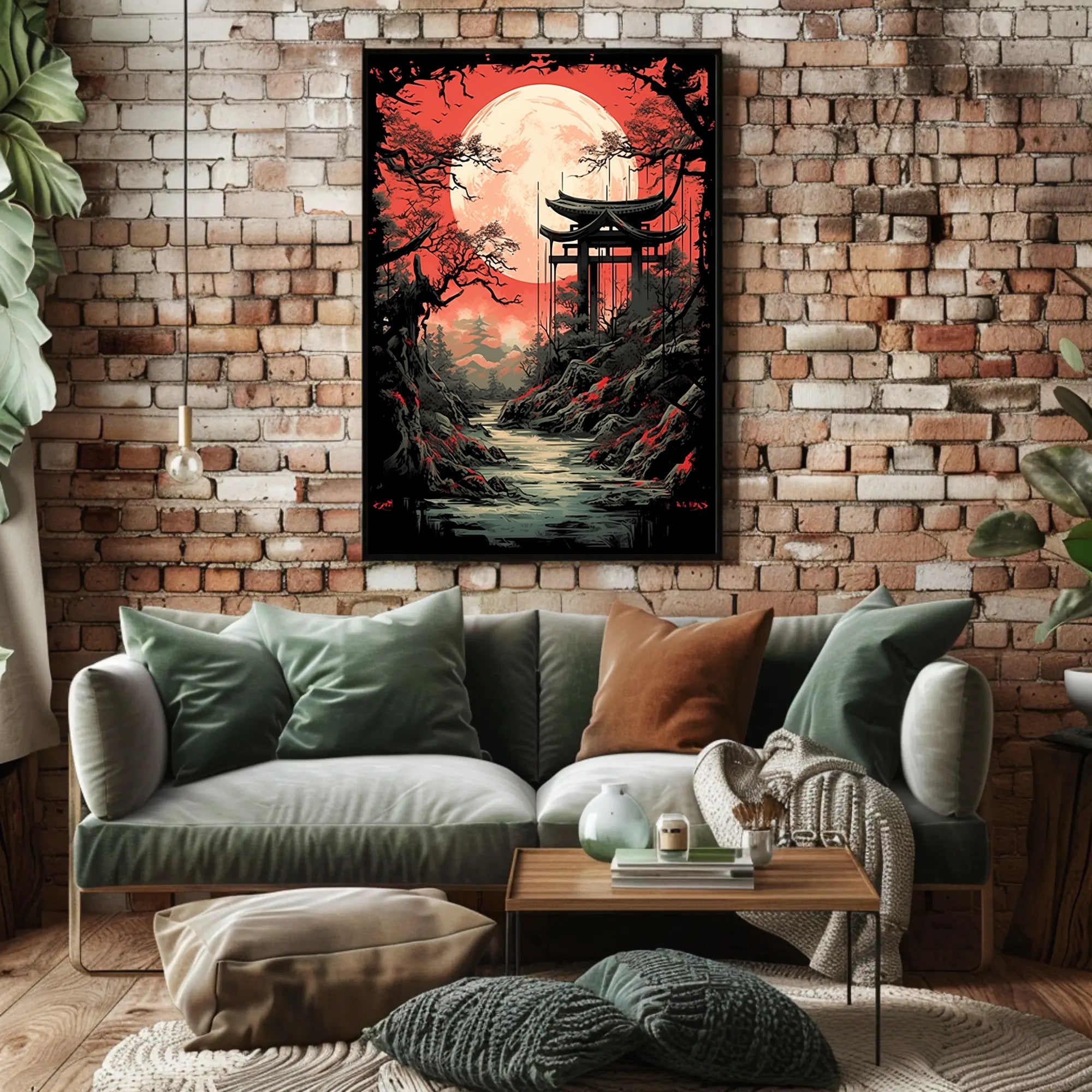 Moonlit Tranquility Poster PosterGoat