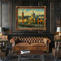 Isle of Man Architectural Charm Poster