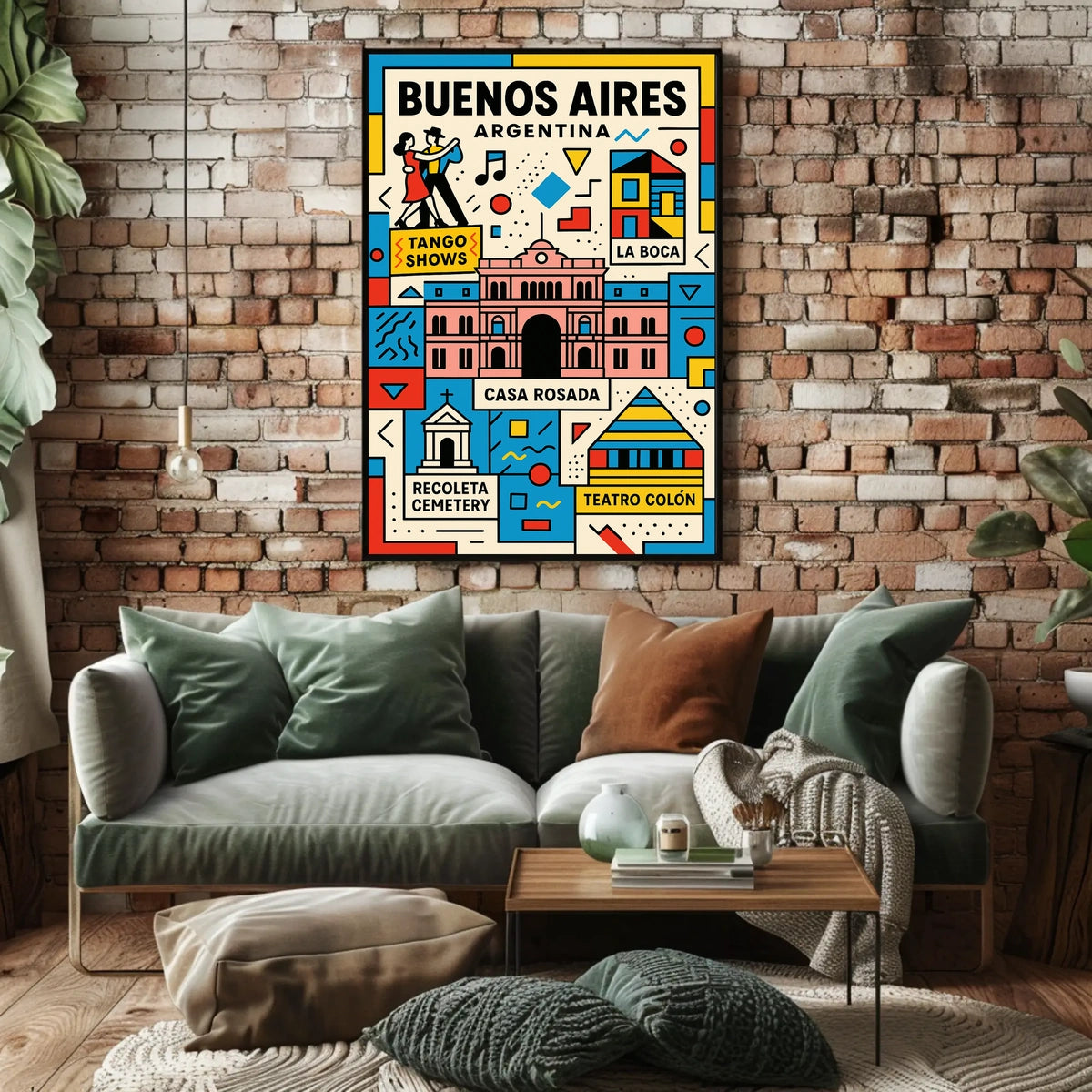 Discover Buenos Aires Poster