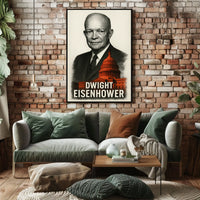 Dwight D. Eisenhower 34th President of the United States Reflections Poster