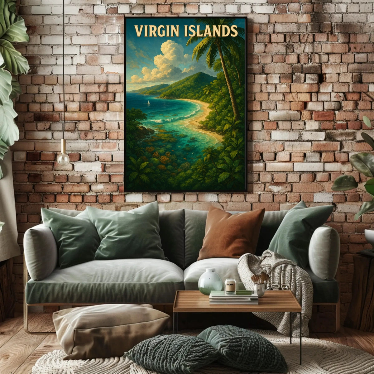 Virgin Islands Paradise Poster