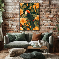 Tropical Elegance Wall Art Print for Decor