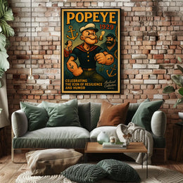 Popeye 1929 Art Poster POP-155