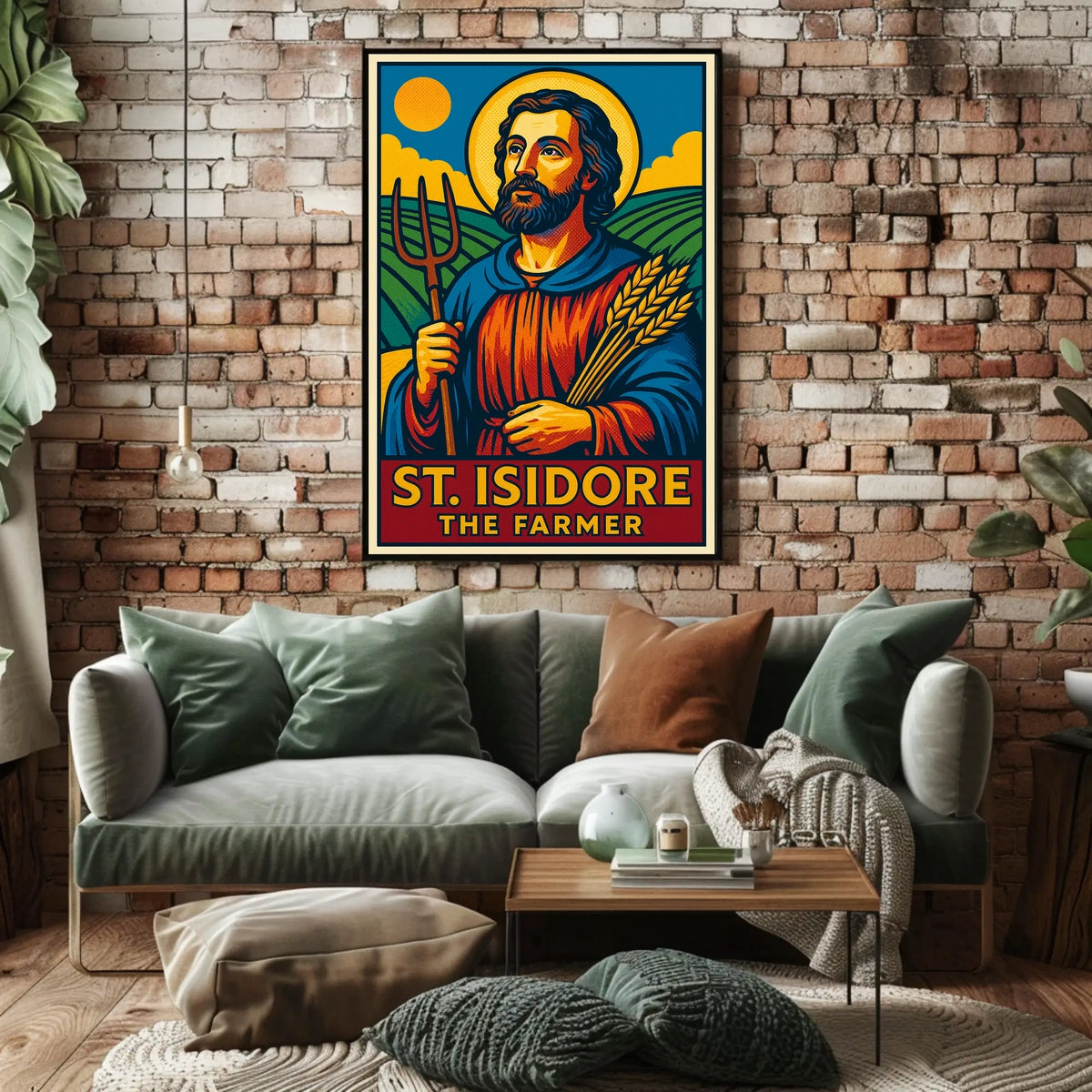 St. Isidore the Farmer Poster