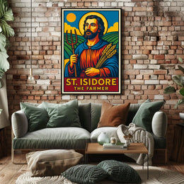 St. Isidore the Farmer Poster