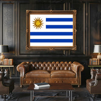 Uruguay Flag Poster