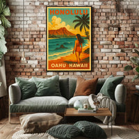 Escape to Oahu Poster