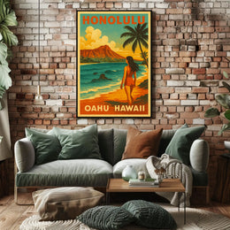 Escape to Oahu Poster