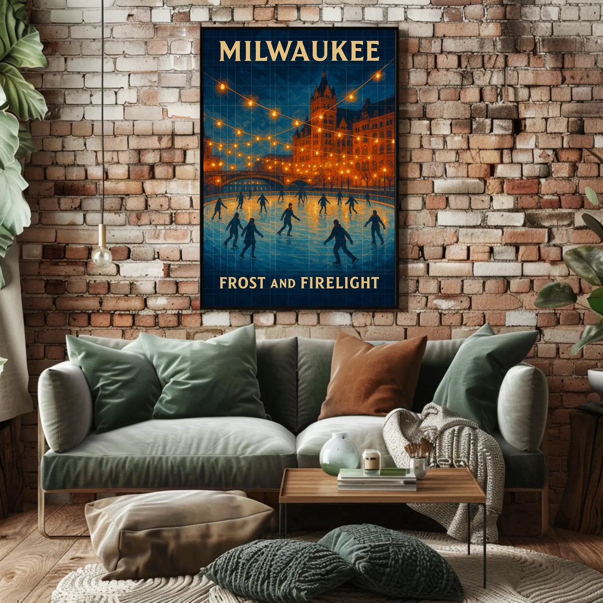 Milwaukee Frost And Firelight Poster