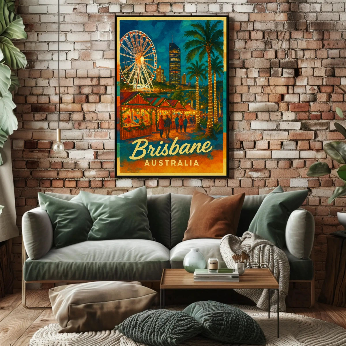 Brisbane, Australia Poster