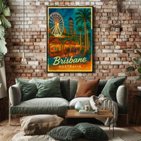 Brisbane, Australia Poster