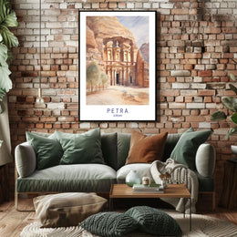 Petra Jordan Poster