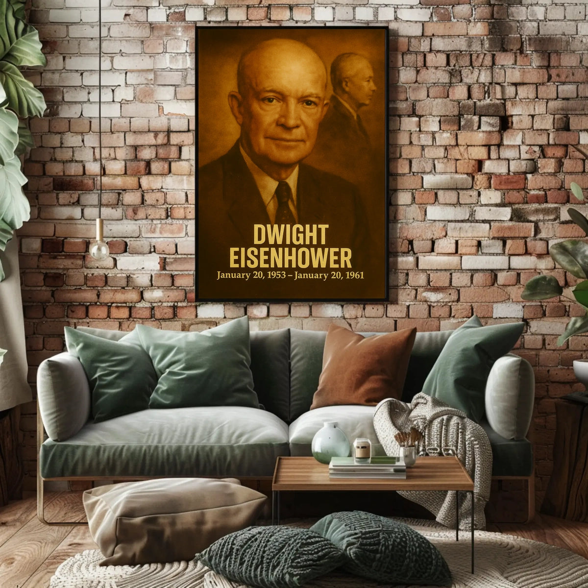Dwight Eisenhower Presidential Tenure Poster
